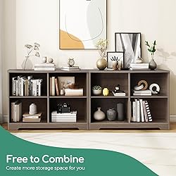Airdown Bookcase with Open Adjustable
