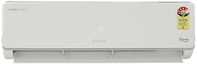 Voltas 1 Ton 4 Star Inverter Split AC (Copper, 124V SZS, White)