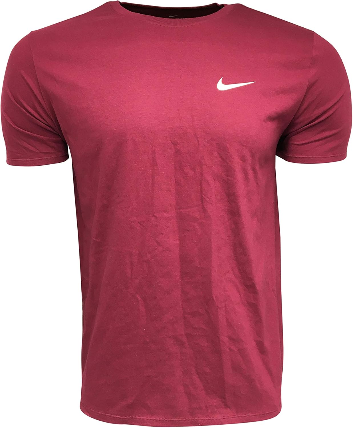 Nike Camiseta Hombre 100 Algodón DC9955, Granate, XLarge