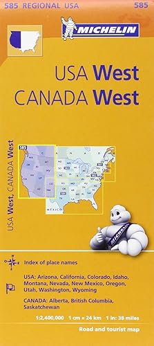 Download Michelin U.S.A. West, Canada West: Usa: Arizona, California, Colorado, Idaho, Montana, Nevada, New Mexico, Oregon, Utah, Washington, Wyoming; Canada: Alberta, British Columbia, Saskatch- PDF