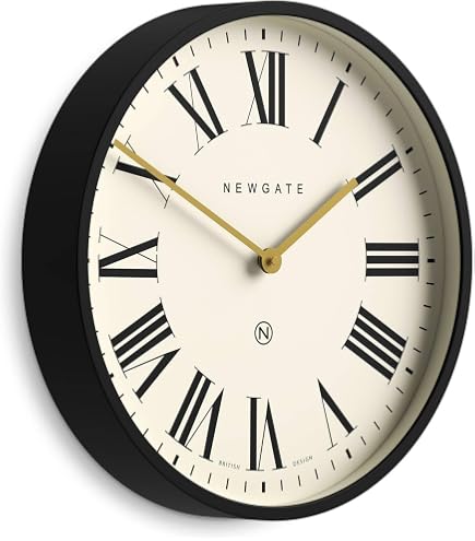 Amazon.com: NEWGATE® Italian wall Clock | Modern Round Clock | 15