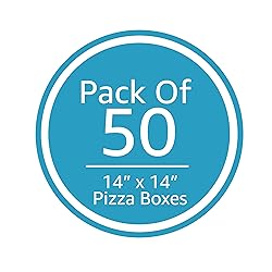 White Cardboard Pizza Boxes, Takeout Containers