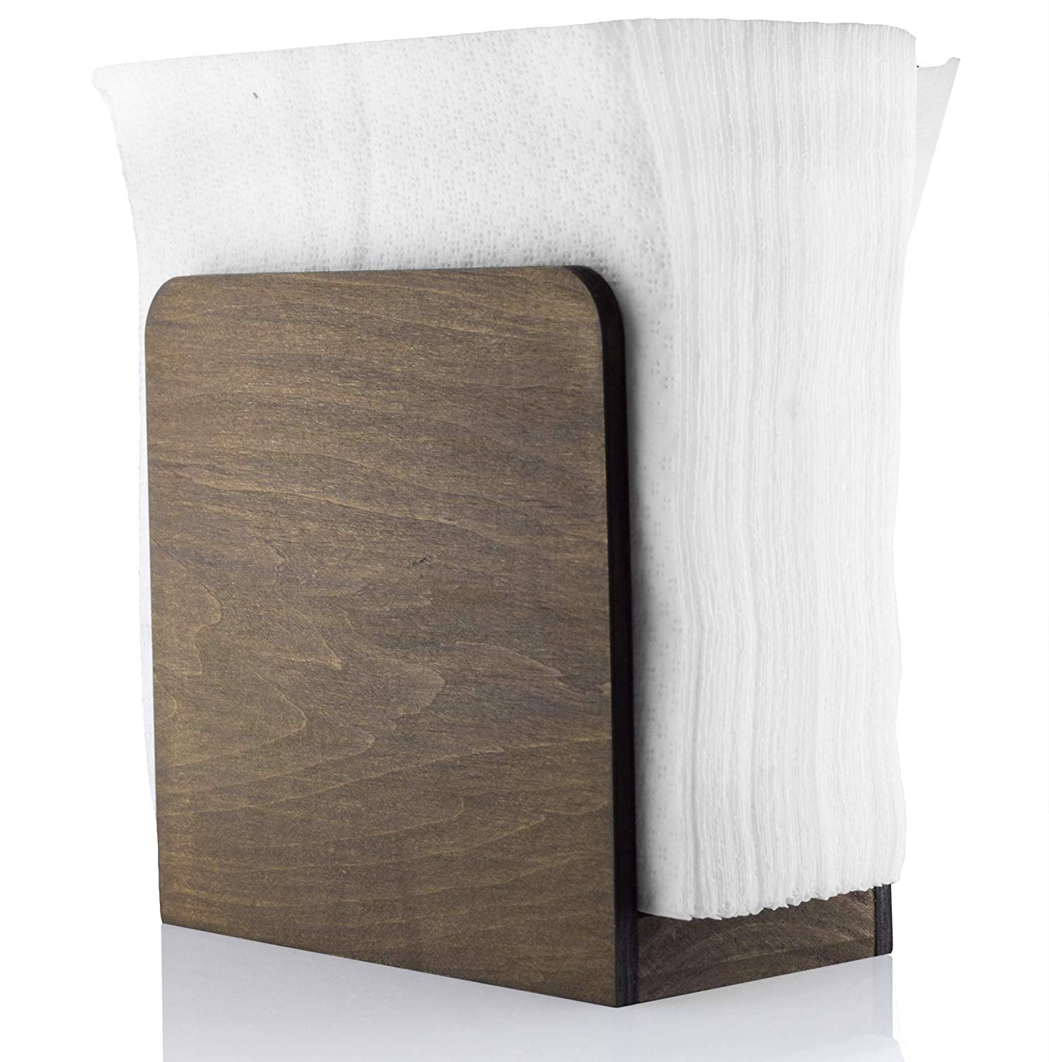 Best Kitchen Table Wooden Napkin Salt Pepper Holder