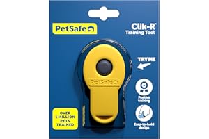 PetSafe® Clik-R™ Training Tool – Clicker Trainer for Dogs - Positive Reinforcement – Dog Training Marker - All Stages of Life