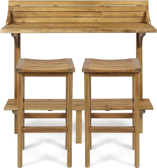 Amazon Com Christopher Knight Home 304146 Cassie Outdoor 3 Piece