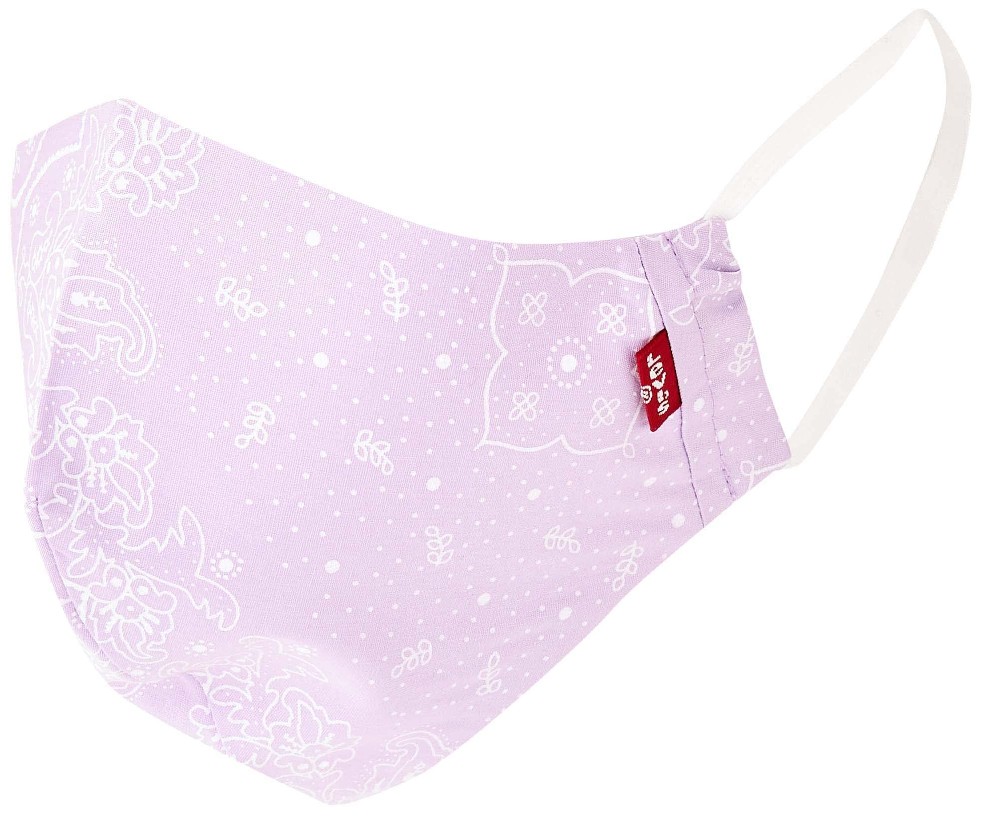 Levi's Unisex 1pk Reusable Face Cover Bandana, Purple, S