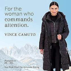 Vince Camuto Hooded Women's Puffer Jacket, Womens
