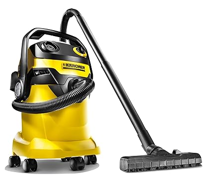 Karcher WD 5 1100-Watt Wet and Dry Vacuum Cleaner (Yellow/Black)