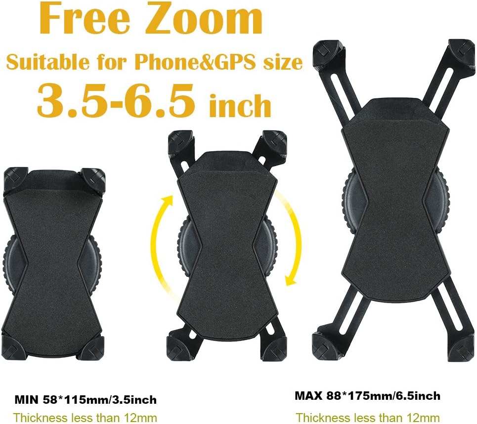 leepiya motorcycle phone mount