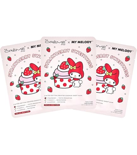 Amazon.com : The Crème Shop x My Melody Mellow Melo Printed