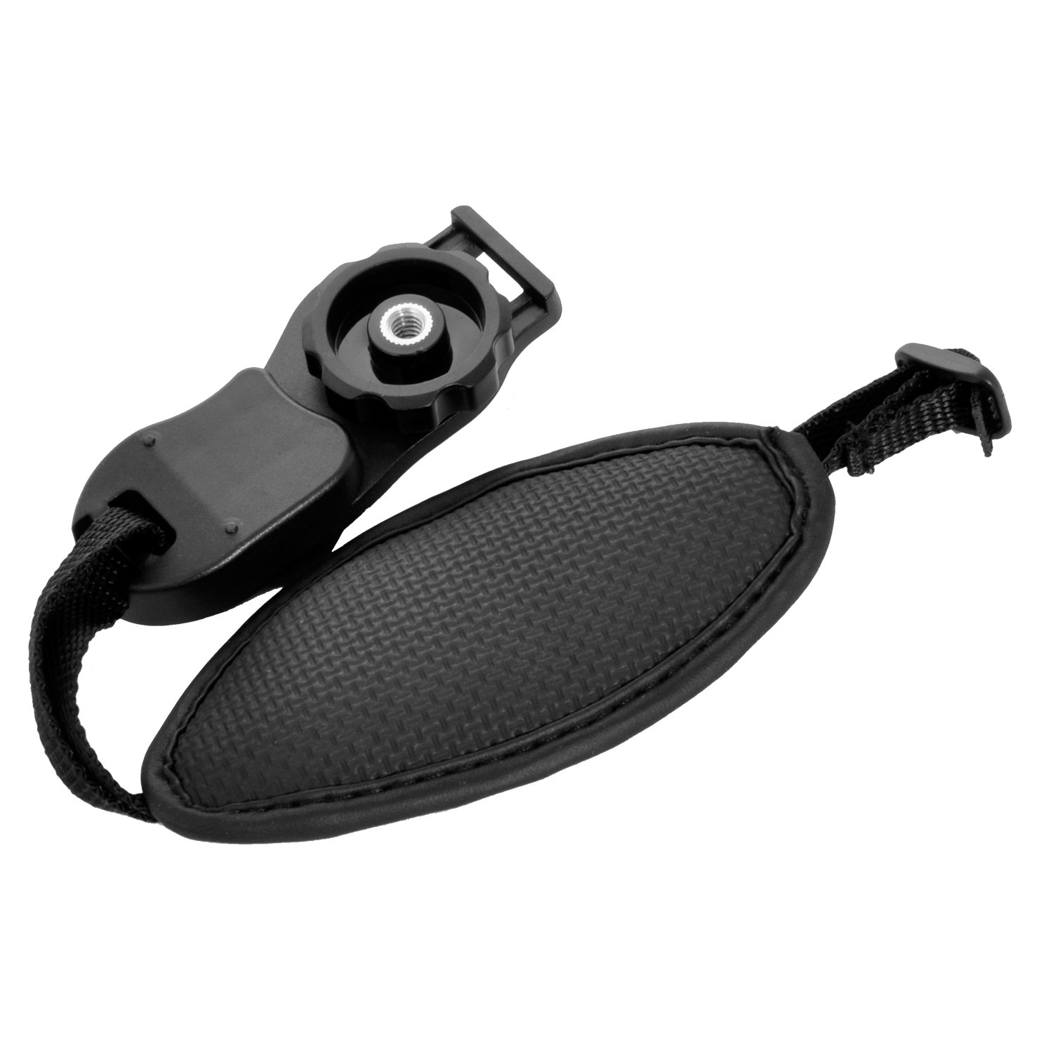 pangshi Universal Padded Leather Camera Hand Grip Wrist Strap with 1/4 inch Screw Mount Compatible with Canon EOS T5i T4i T3i 60D 70D 5D Nikon D7200 D7000 D600 D800 D90 Sony Olympus SLR DSLR Camera