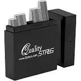 40 Metal Collar Stays for Men &ndash; Stainless Steel Dress Shirt Collar Inserts in 4 Sizes | Quality Stays