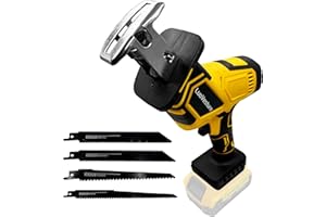 Cordless Reciprocating Saw for Dewalt 20V Battery,Brushless Motor Power Sawzall,0-3500 SPM Variable Speed,Tool-Free Blade Cha