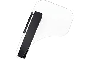 Clear Polycarbonate Wheelchair Half Tray, Flip Down