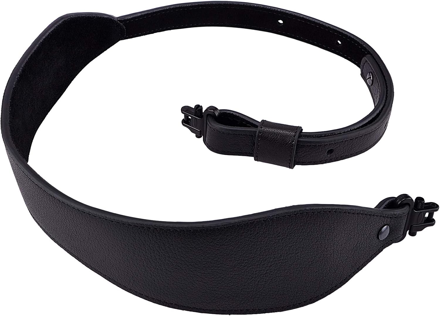 Boosteady Padded Rifle Sling Buffalo Hide Leather Sling with Swivels