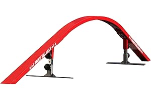 FreshPark Ultimate Grindrail Kit - Portable Adjustable Grind Rail Ramp Set for Skate, BMX Bike, Roller, Snowboard, Scooter