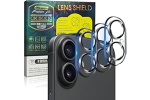 1 Pack Camera Lens Protector for iPhone 16, 3D Integrated Silk Screen Printing, 9H Glass, Unbreakable Protection Case Friendl