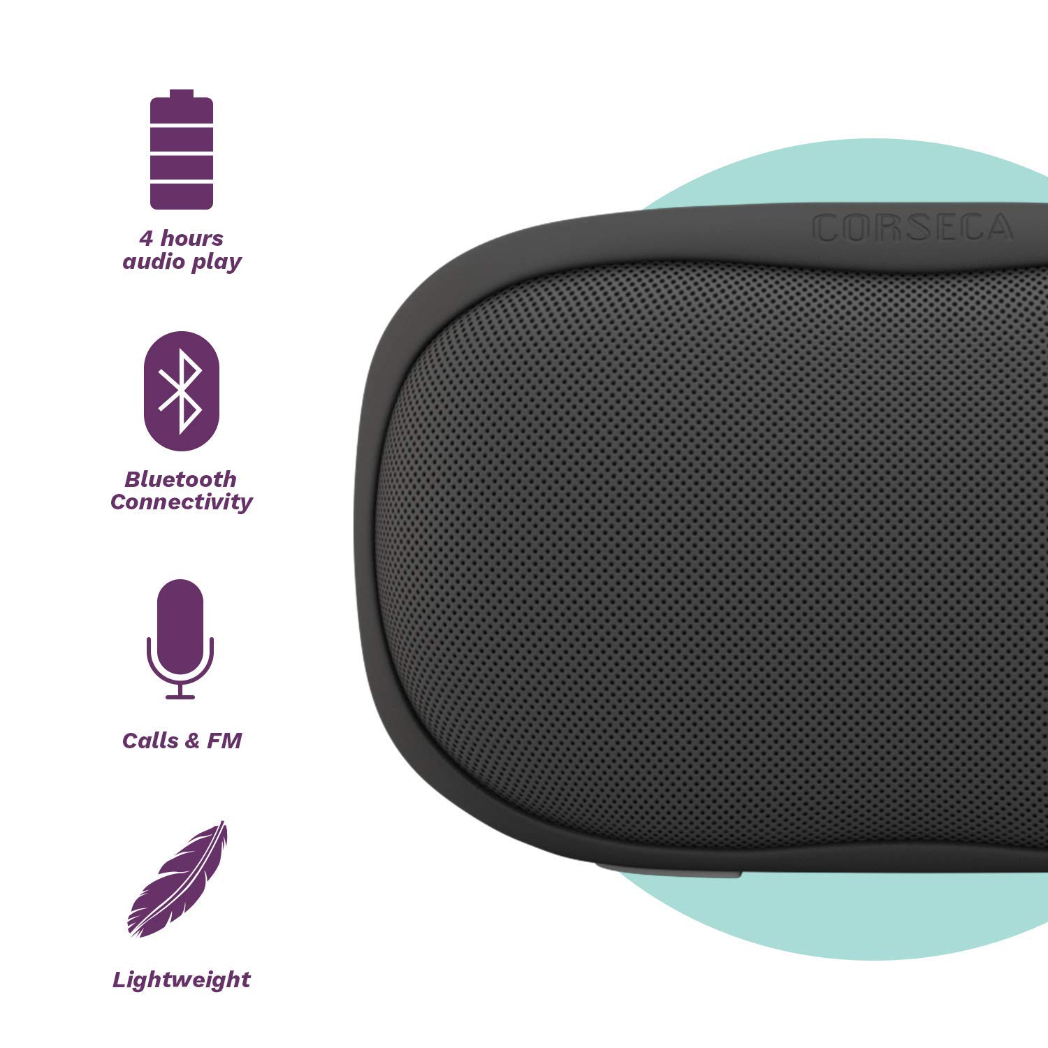 corseca speaker with mic