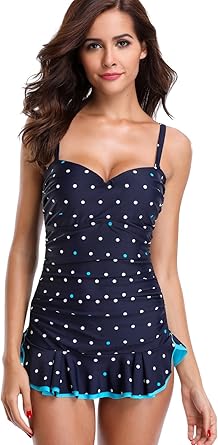 one piece with skirt