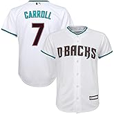 Corbin Carroll Arizona Diamondbacks MLB Kids Youth 8-20 White Home Player Jersey