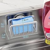 TAILI Sponge Holder for Kitchen Sink with Strong Suction, Rustproof Aluminum, view 6