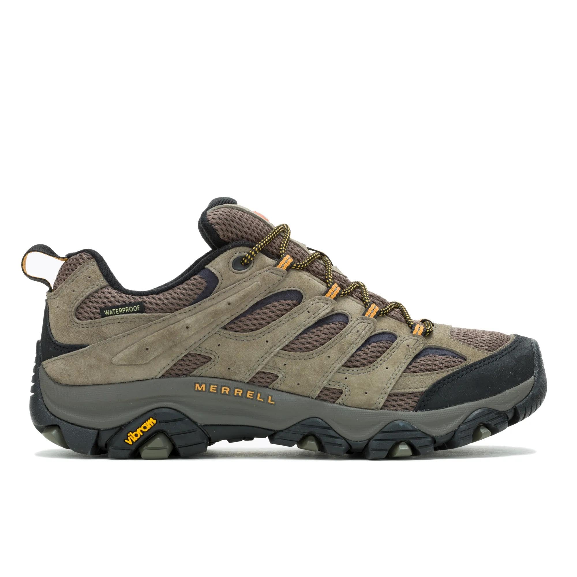Merrell Men's Moab 3 Waterproof Hiking Shoe, Walnut 13 W US Image