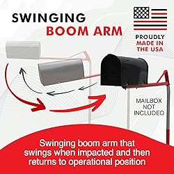 SwingClear, Mailbox Support Post with Swinging Boom