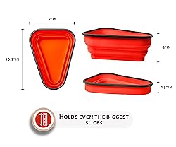 PIZZA PACK The Perfect Reusable Pizza Storage with