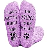 PartyGalore Dog Mom Socks with Gift Box, Dog Lovers Gifts for Women, Dogs Mom Gift