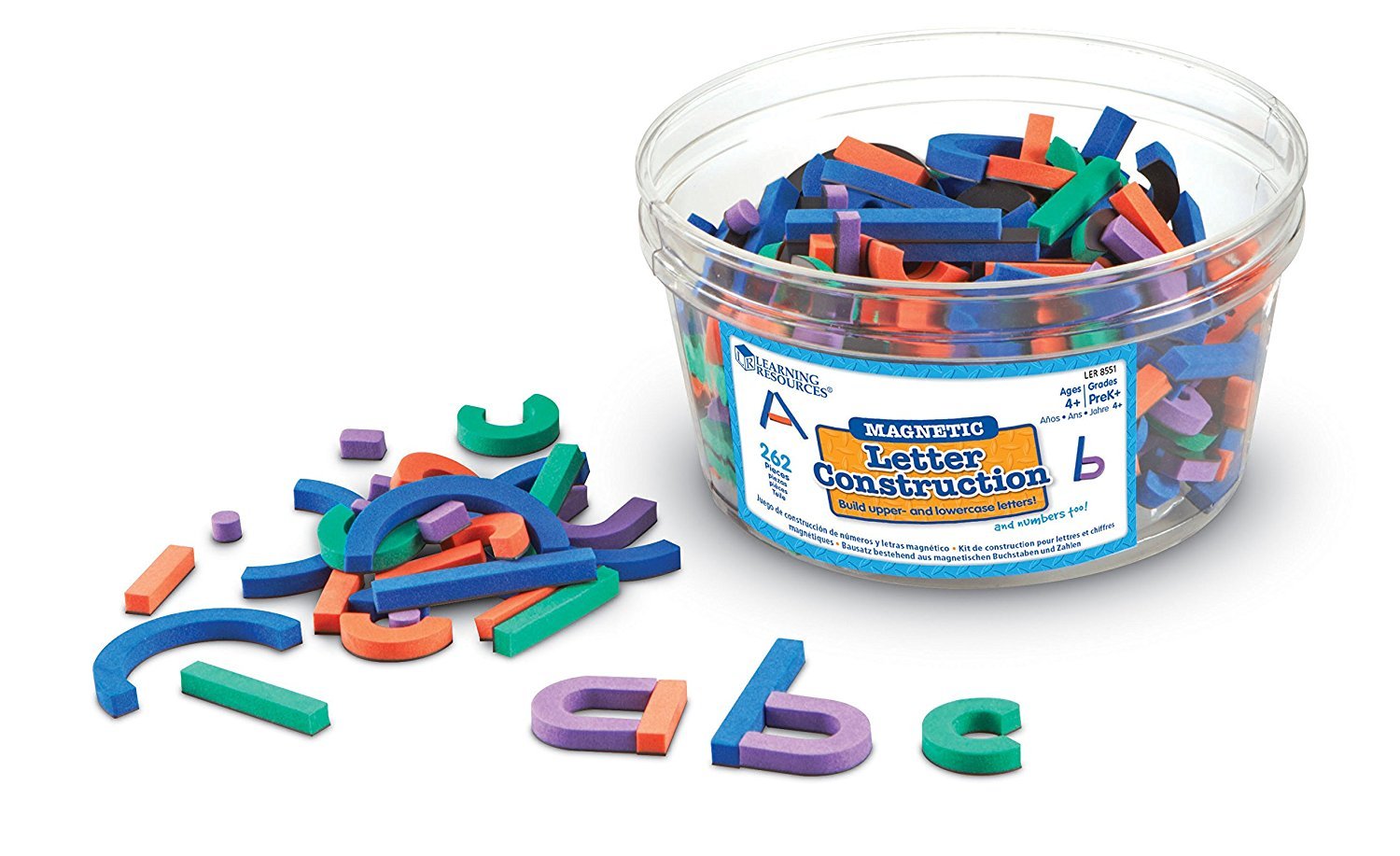 Learning Resources Magnetic Letter Construction