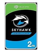 Seagate Skyhawk 2TB Surveillance Internal Hard Drive HDD – 3.5 Inch SATA 6Gb/s 64MB Cache for DVR NVR Security Camera…