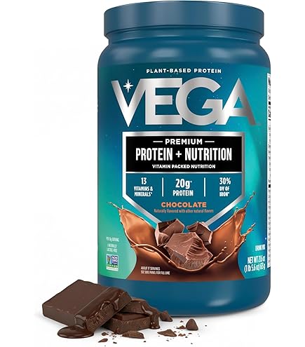 Amazon.com: Vega All-in-One Nutrition Organic Vegan Protein Powder