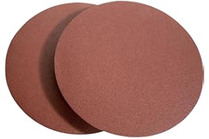 Woodstock D1342 20-Inch Diameter PSA Aluminum Oxide Sanding Disc, 60 Grit, 2-Pack