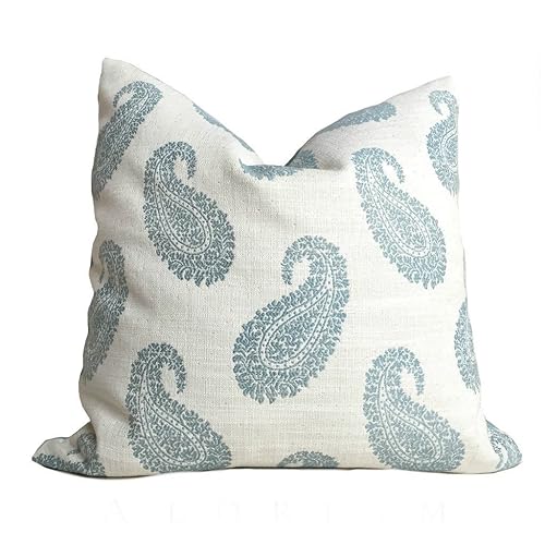 Amazon Com Kravet Candice Olson Spa Blue Cream Sparkly Paisley