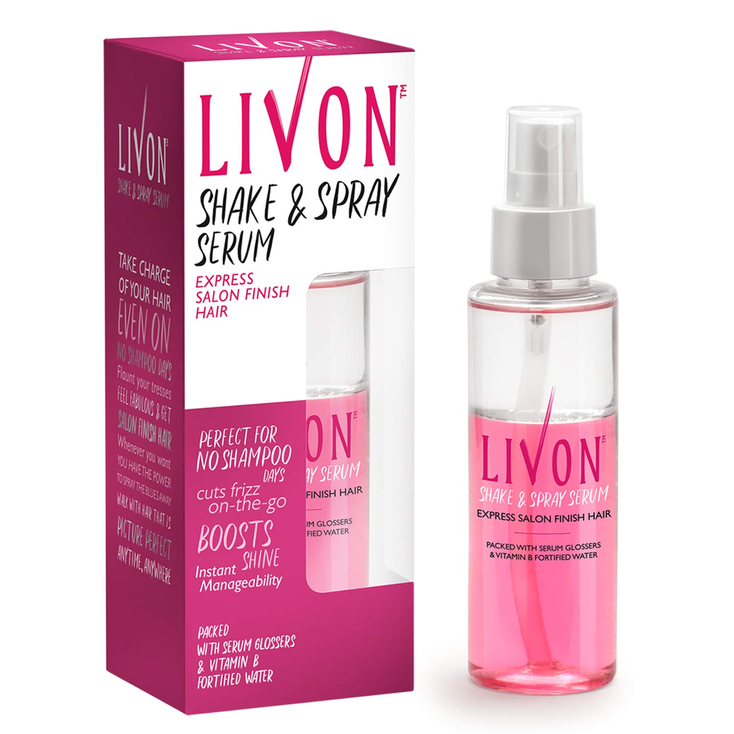 livon heat protection spray
