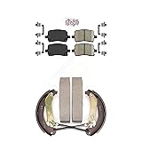 Transit Auto Front Rear Ceramic Disc Brake Pads Kit