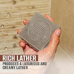 Viking Revolution Sandalwood Natural Soap for Men