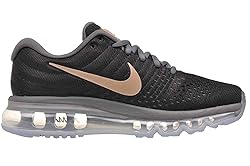Nike Women's Air Max 2017 Shoes, Black/Metallic Red