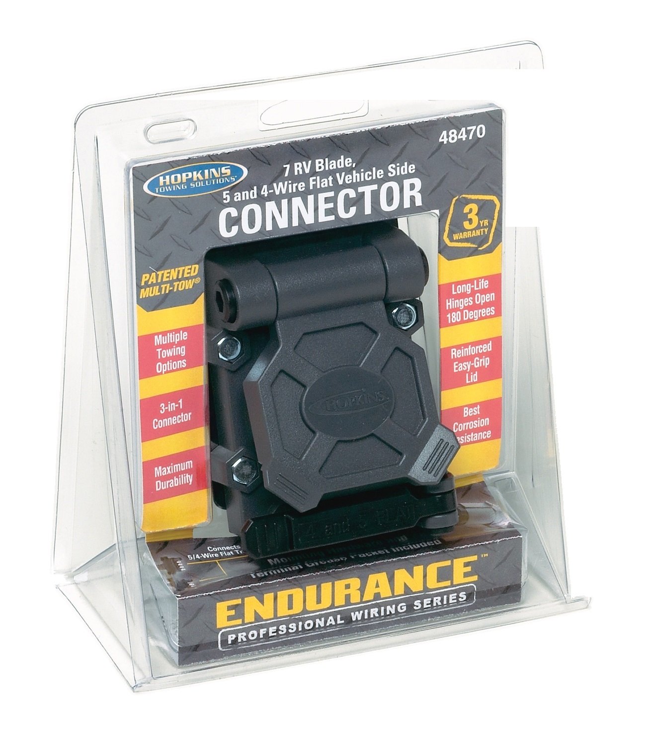 Amazon.com: Hopkins 48470 Endurance Multi-Tow Vehicle Side Connector:  Automotive