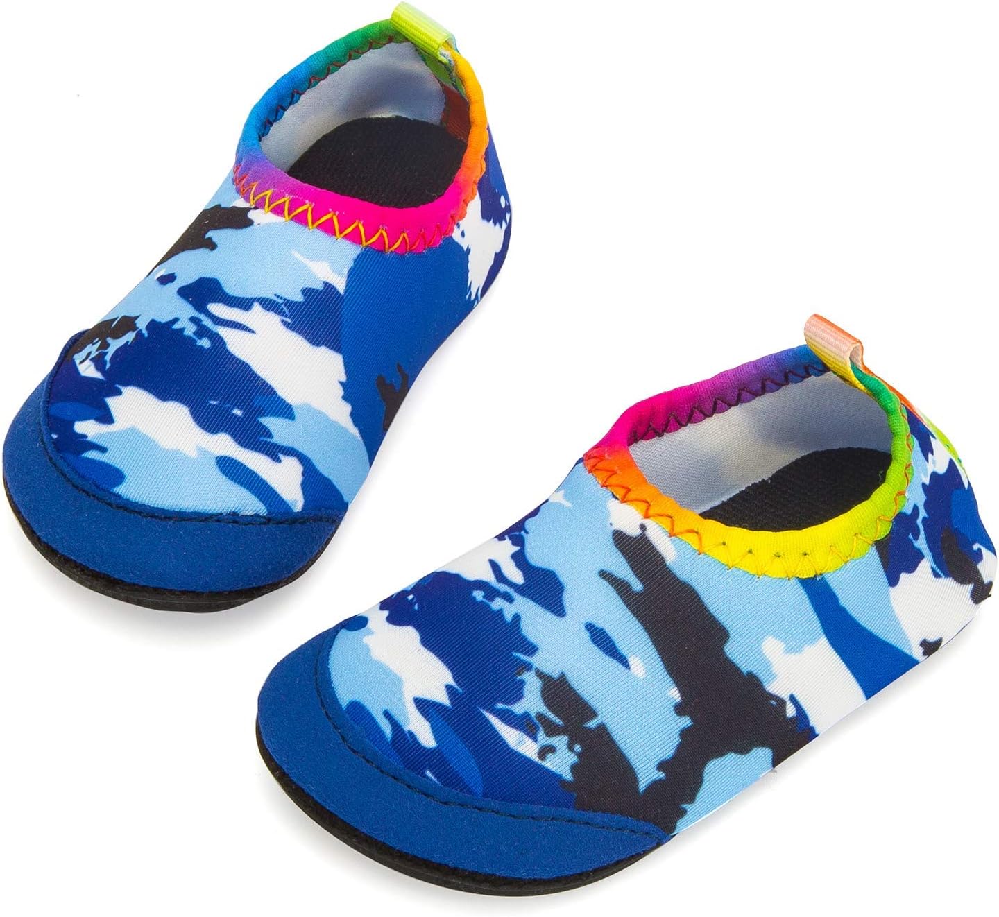 Yorgou Baby Boys Girls Water Shoes Toddler Beach Shoes Barefoot Aqua Socks Non-Slip for Pool Beach