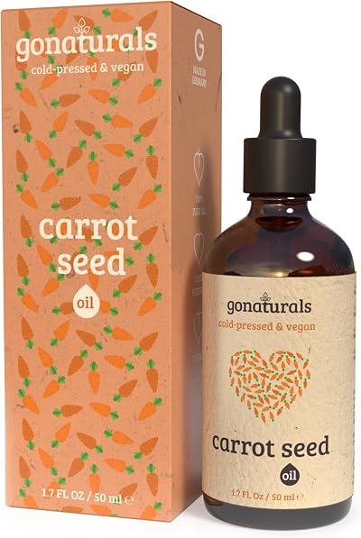Organic Carrot Seed Oil 50ml Cold-Pressed Vegan Germany