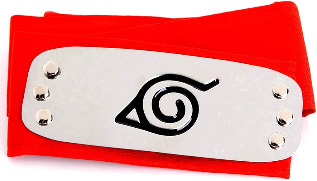 xcjlw naruto headband leaf village logo konoha uchiha itachi kakashi akatsuki members cosplay costume accessories one size amazon co uk clothing amazon uk