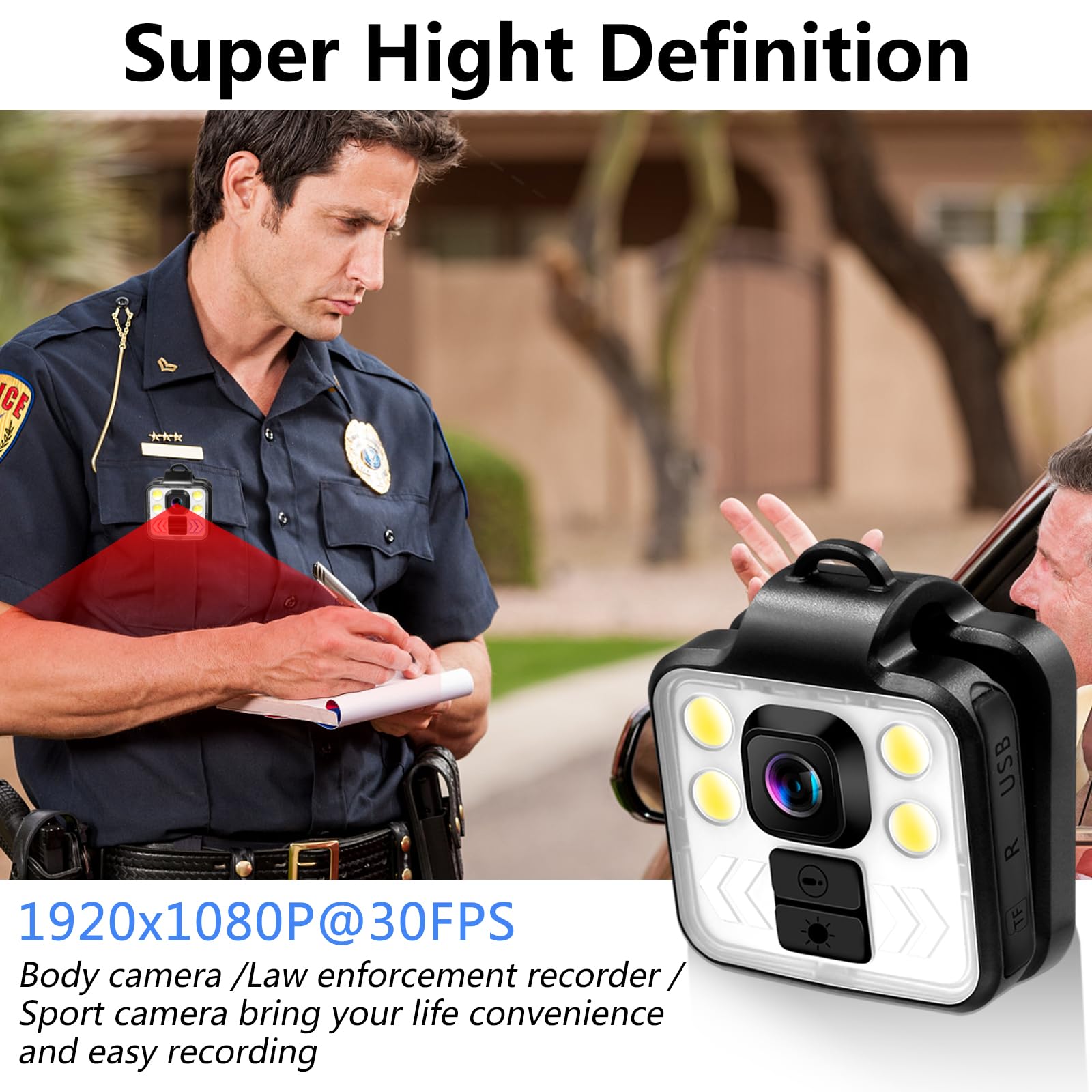 Mua TANGMI Mini Body Camera with Audio and Video Recording, 1080P ...