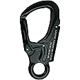 Snap Auto Locking Carabiner 32KN - Fusion Climb® Tudor - Professional Rock Climbing Carabiner - Heavy Duty Steel Clip - Snap Locking Carabiner for Climbing, Rappelling, D Shaped - UIAA ANSI Compliant