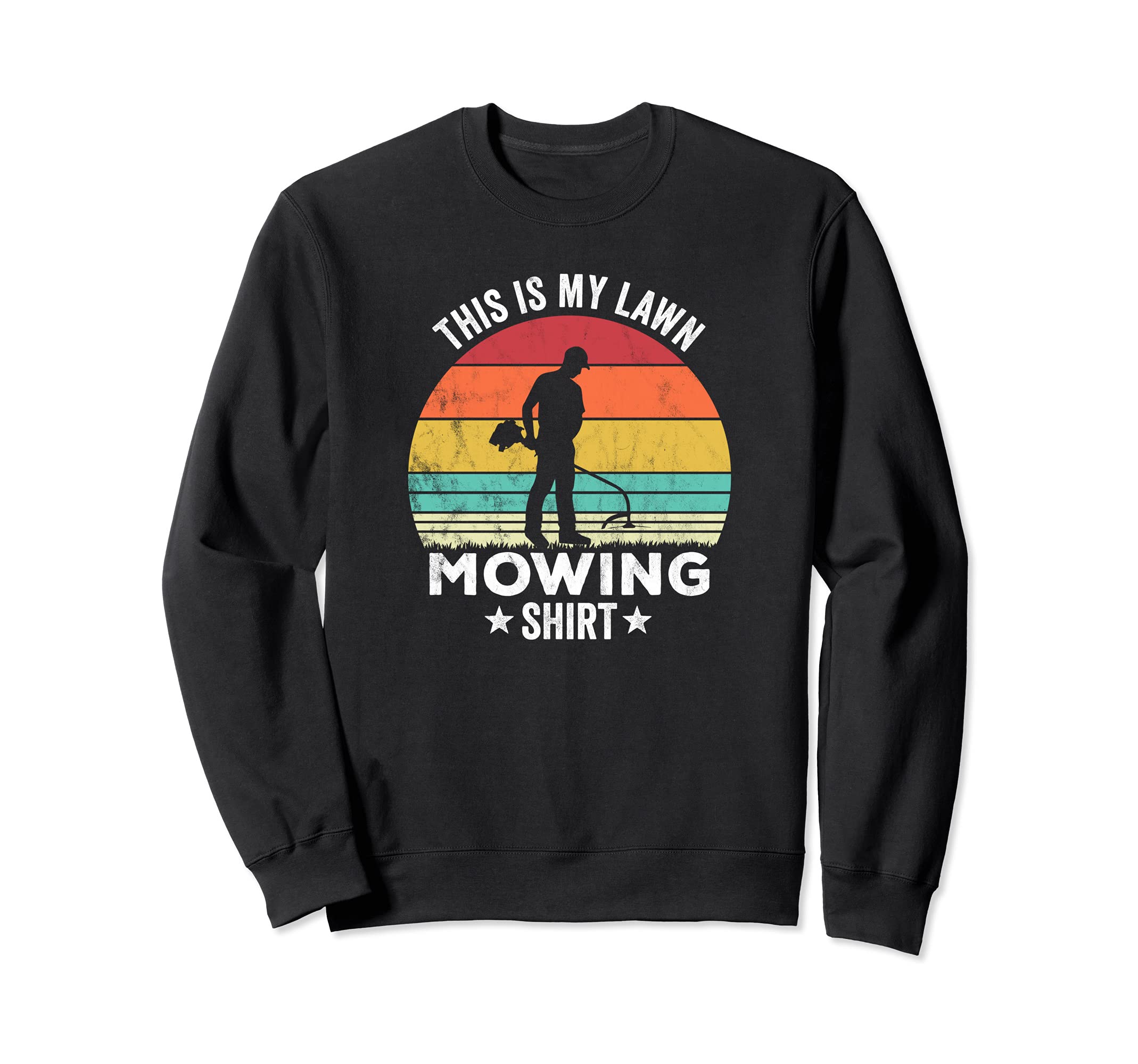 Funny lawn mower vintage Sweatshirt