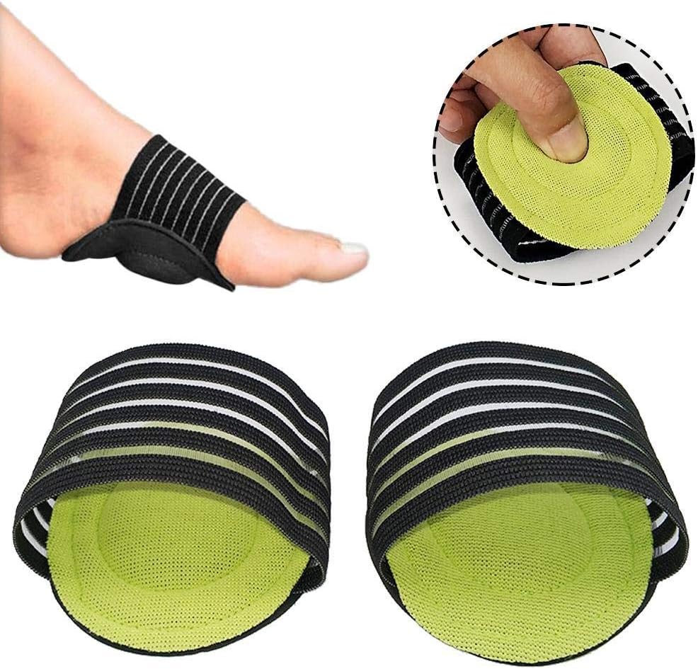 3 Pairs Compression Arch Support Sleeve for Plantar Fasciitis Socks Bufccy Arch Support Brace for Foot Relief Cushions, Fallen Arches, Achy Feet Problems for Men and Women: Health & Personal Care