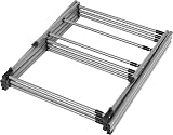 Vivo Technologies 3 Tier Extendable Clothes Airer Foldable Grey 7.5m Drying view 8