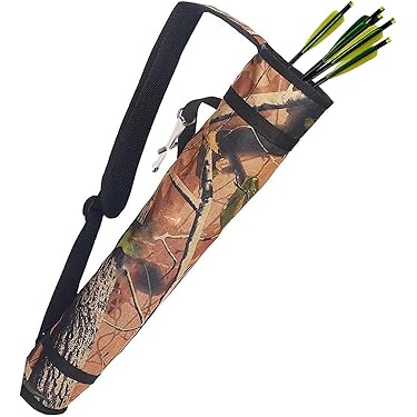 Camouflage) Archery Quiver Taille Réglable Hanche Suspendue Côté SG5