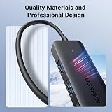 UGREEN USB Hub 3.0 4 Port 60CM Cable 5Gbps Ultra Slim Splitter PC Laptop Xbox view 6