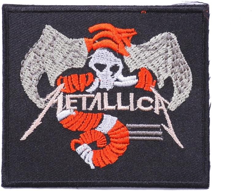 Metallica patches Metallica patches rock bands iron on patches sew on patches Metallica 7 x 6 cm